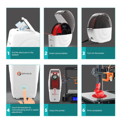 ERYONE Snail Filament Dryer Box M2 - 962 3D 