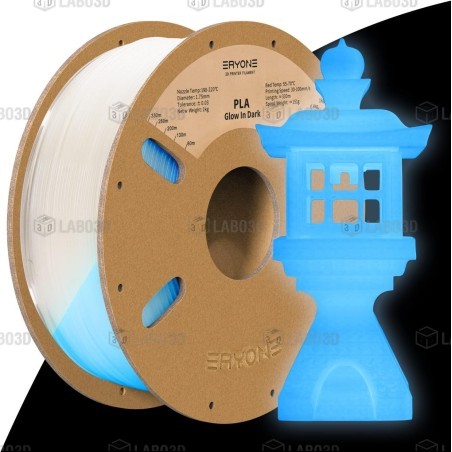 Glow in dark PLA - Blue