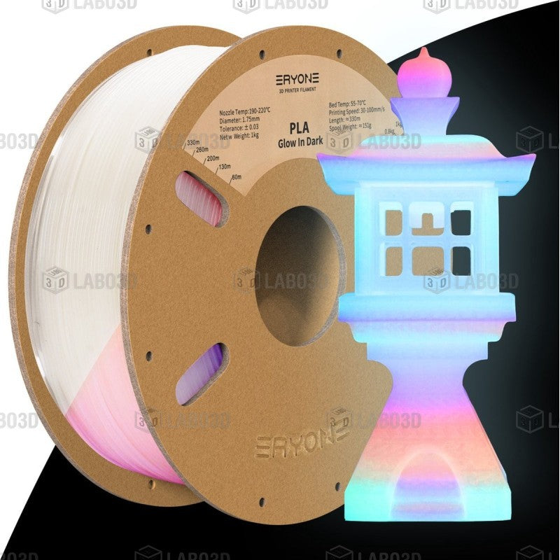Glow In Dark PLA Rainbow